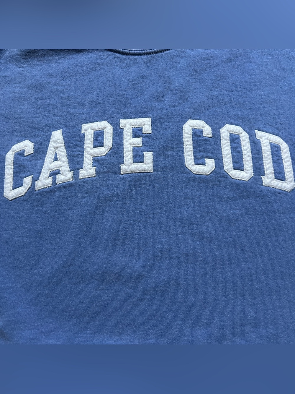 Cape Cod Embroidered Appliqué Crewneck Sweatshirt XL Blue Coastal Preppy - Picture 5 of 12